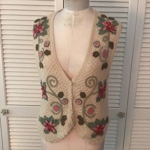 Peruvian Collection art knits collection vest